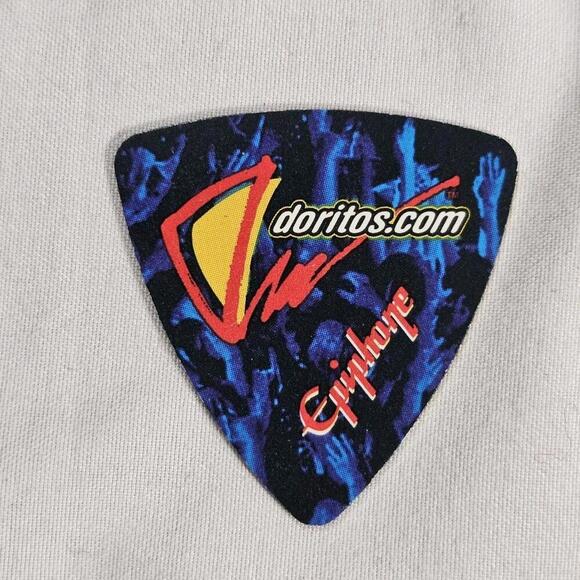 Vtg 90'S Doritos CIV Guitar Pick Yellow Collectors Epiphone Rare Retro - Picture 2 of 3
